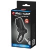 Pretty Love Black Vibrator Ring II