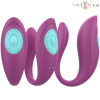 Intense Annie U-Shaped Vibrator Stimulator Purple Remote