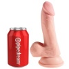 King Cock Triple Density Dildo, 14 cm