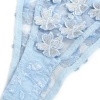 Subblime Flower Embroidered Bra & Panties Set Sky Blue S/M