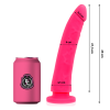Deltaclub Pink Medical Silicone Dildo 23 CM