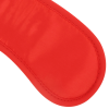 DARKNESS Satin Eye Mask Red