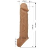 Pretty Love Realistic Penis Sleeve Flesh