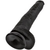 King Cock Realistic Penis with Balls 30.5cm Black