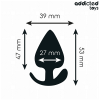 Addicted Toys Anal Plug Silicone S 5.3CM