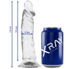 X Ray Clear Dildo 19 CM