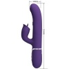 Pretty Love Rabbit Licking Vibrator Purple