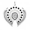 Bijoux - Indiscrets Flamboyant Black&silver