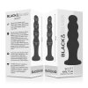 Scott Premium Silicone Anal Plug Black