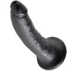 King Cock Dildo Black 17.8 CM