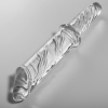 Nebula Series Model 24 Clear Glass Dildo 28.5cm