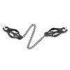 Ohmama Fetish Japanese Nipple Clamps with Black Chain