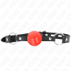 Kink Red Tpe Ball 4cm Gag