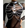 Subblime Chest Harness Rings and Chains