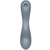 Satisfyer Curvy Trinity 1 Air Pulse Vibrator Grey