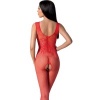 Passion BS098 Bodystocking Red One Size