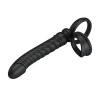 Pretty Love Merritt Anal Vibrator Ring Black