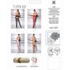 Passion Open Tights 006 White 1/2 30 DEN
