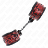 KINK Red & Dark Red Diamond Pattern 17-26 Cm