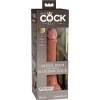 King Cock Elite Silicone Dildo 17.8 CM Caramel
