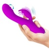 Pretty Love Rachel Rechargeable Vibrator Suction Purple