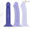 Intense Victoria Vibrator Dark Blue Suction Remote