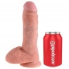 King Cock 8 Dildo Flesh Balls 20.3 CM