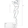 Passion BS035 Black Fishnet Bodystocking One Size
