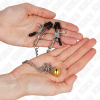 KINK - Chain Nipple Clamps With Bell 30 Cm