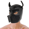 Darkness Neoprene Dog Mask Removable Muzzle M