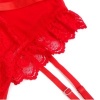 Subblime Teddy with Garter and Lace Detail Red S/M
