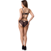 Livco Corsetti Eliana Bra and Panty Set Black L/XL
