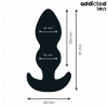 Addicted Toys Anal Plug Silicone L 11.7CM