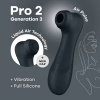 Satisfyer Pro 2 Generation 3 Liquid Air Black