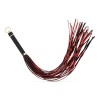Afbeelding van Easytoys Fetish - Flogger 64 cm - Rood en Zwart