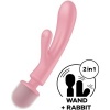 Satisfyer Triple Lover Rabbit Vibrator Pink