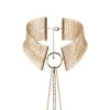 Bijoux Indiscrets Desire Metallic Gold Choker