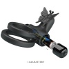 Pretty Love Double Vibrating Ring Black Stimulator