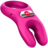 Fun Factory NŌS Pro Vibrating Cock Ring Magenta
