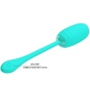 Pretty Love — Kirk Rechargeable Vibrating Egg Aqua Green