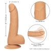 CalExotics Silicone Studs 6 Inch Skin