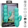 CalExotics Del Mar Diva Rabbit Vibrator Aqua Green