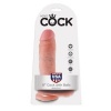 King Cock 8 Dildo Flesh Balls 20.3 CM