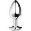 Ohmama Anal Plug with Crystal L Aluminum