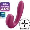 Satisfyer Sunray Stimulator Vibrator App Red