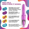 Afbeelding van Good Vibes Only - 360° Rotating Thrusting Vibrator - Roze