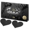 Bijoux Indiscrets Flash Black Heart Nipple Covers