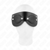 Kink Leatherette Mask with Detachable