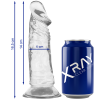 X Ray Clear Cock Realistic Dildo 16.5 CM