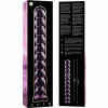 Nebula Series Model 22 Pink Glass Dildo 21.5cm